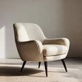 Sessel Stoffbezug 80x80x85 cm - Beige - Modernes Design