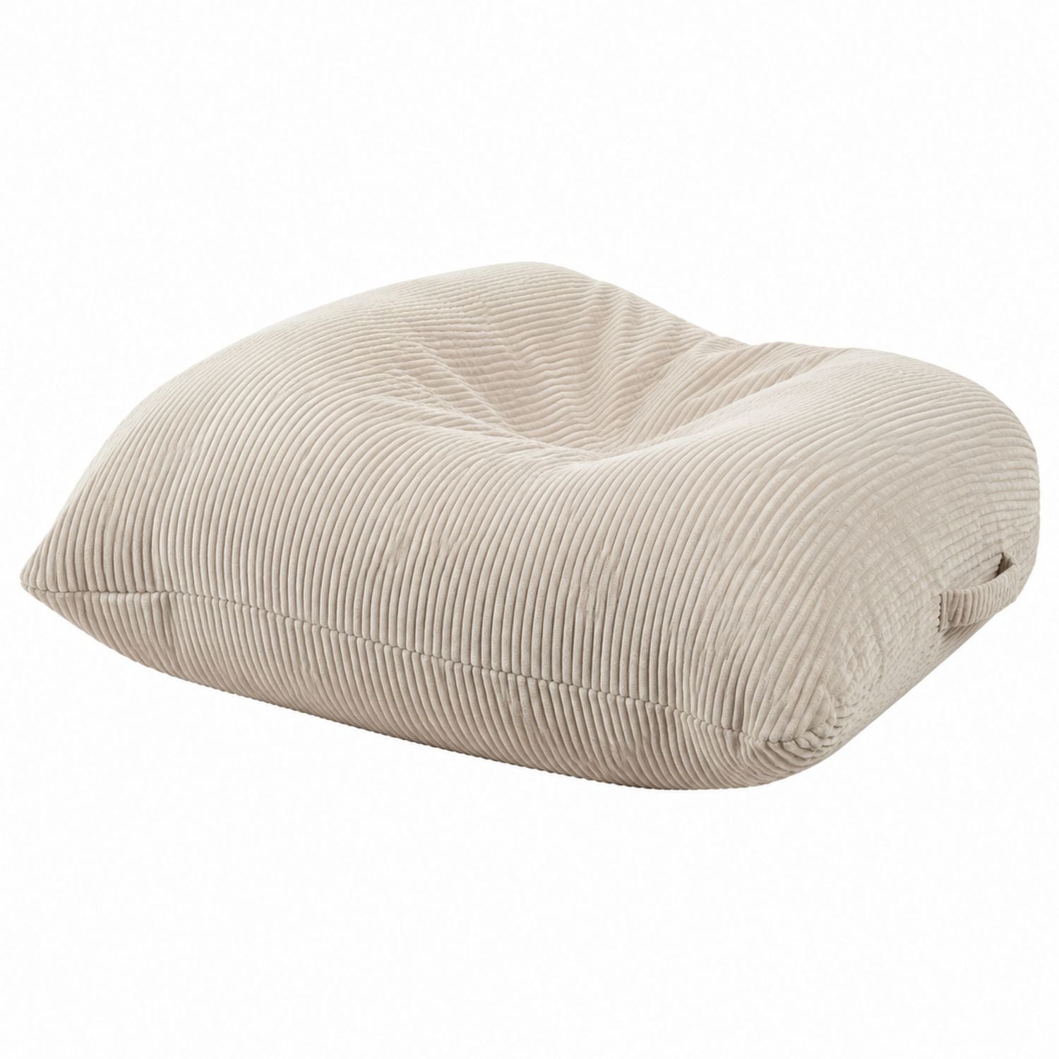 Cord-Sitzsack Beige